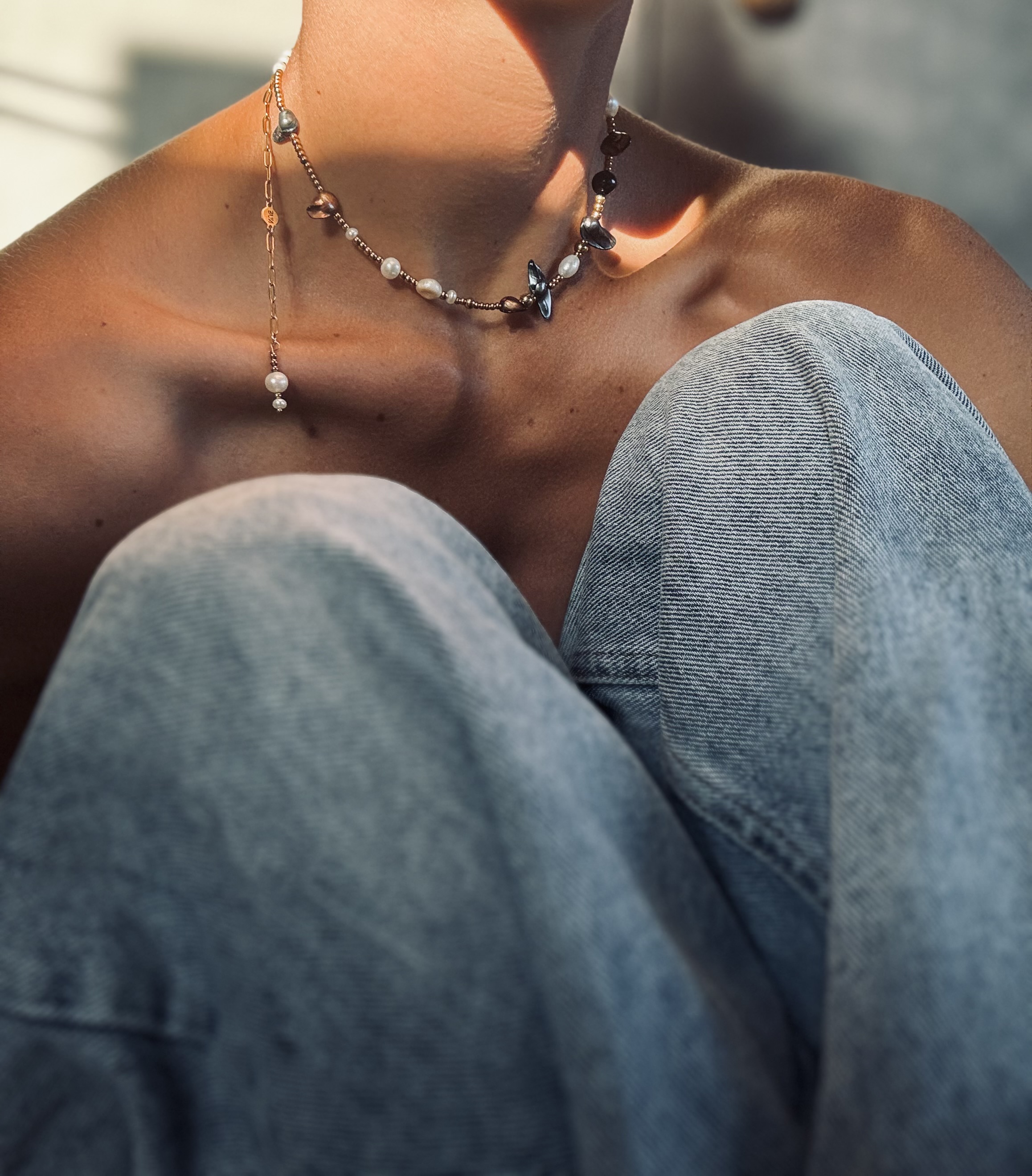 •Nacre Necklace•